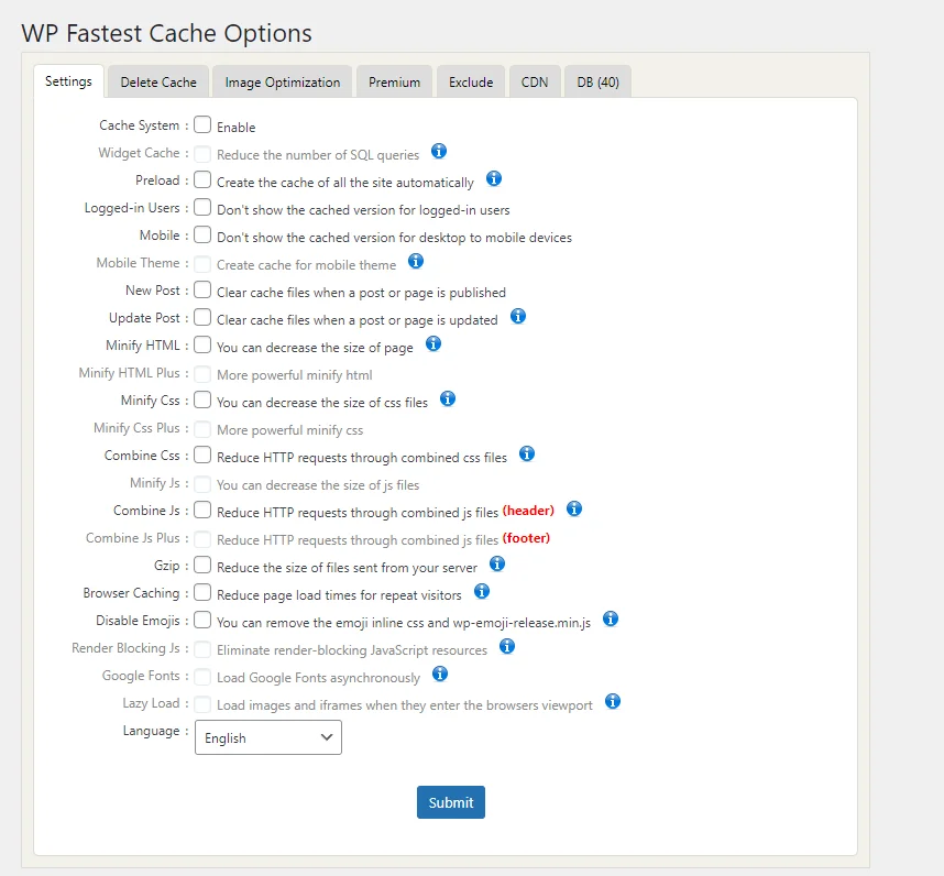 WP Fastest Cache